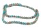 The Bead Chest Matte Turquoise Sea Sediment Jasper Beads (8mm): Organic Gemstone Round Spherical Energy Stone Healing Power Crystal for Jewelry Bracelet Mala Necklace Making